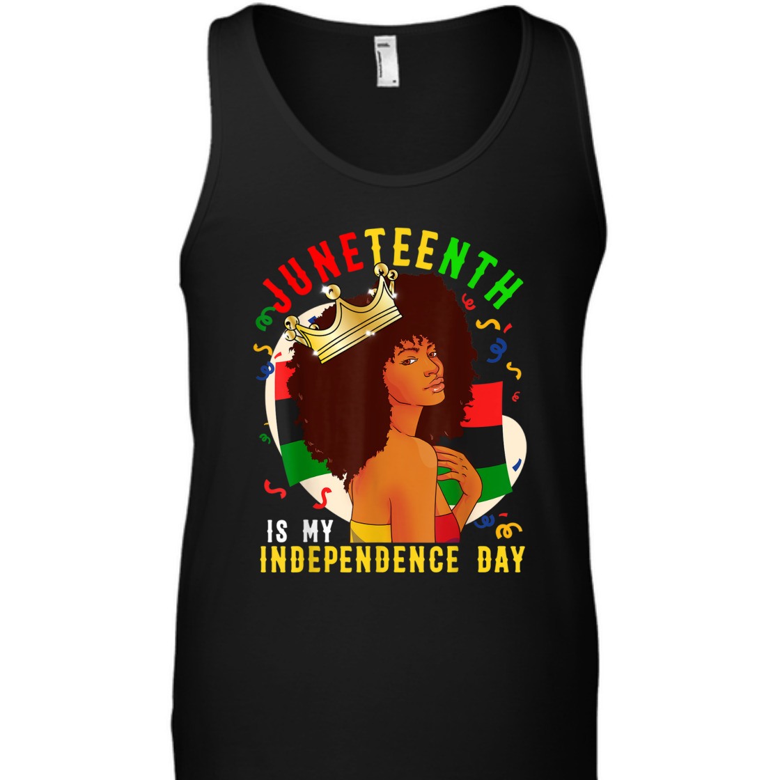 Strong Women Juneteenth Is My Independence Day Black Women T-Shirt