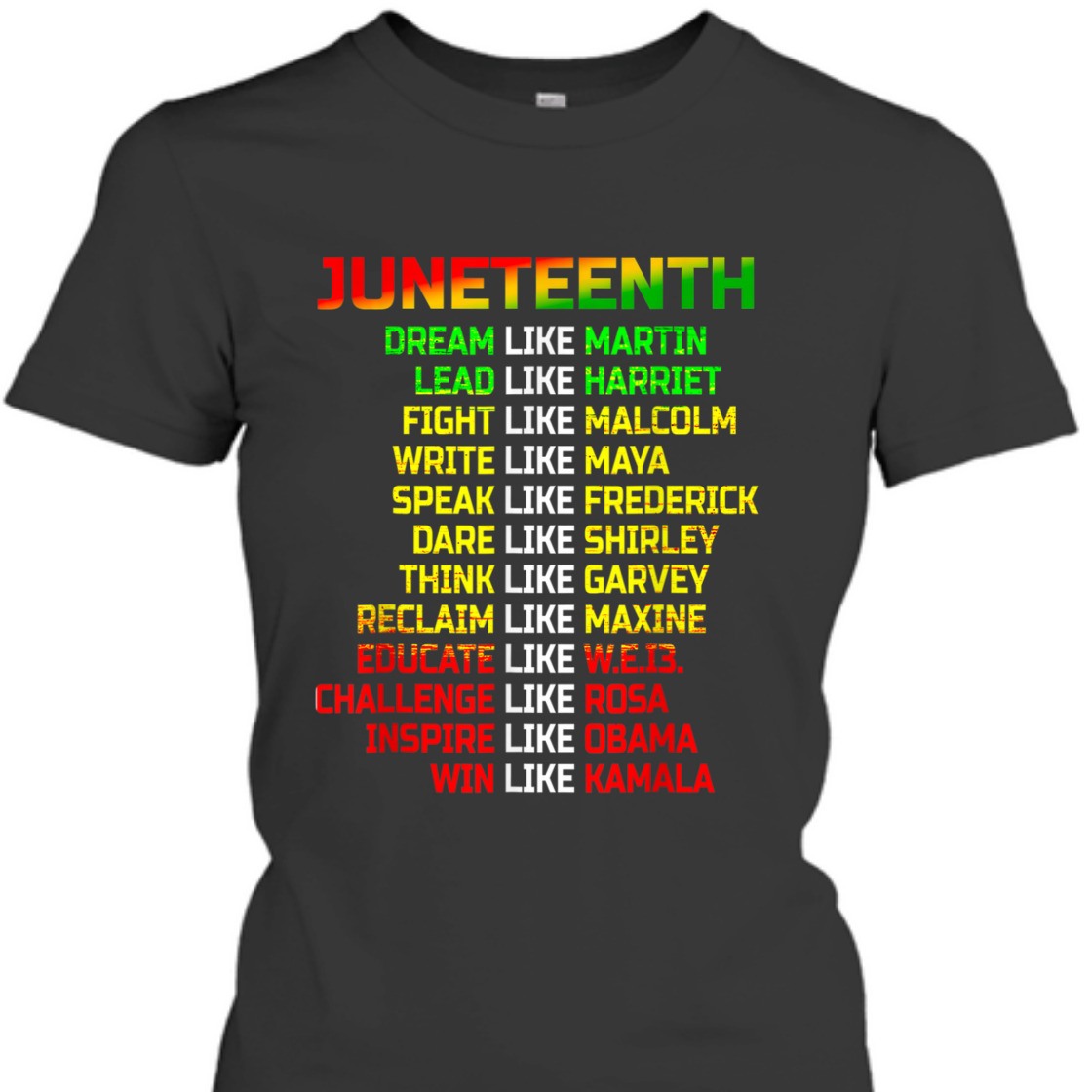 Strong Women Black Women Freeish Since 1865 Party Decorations Juneteenth T-Shirt