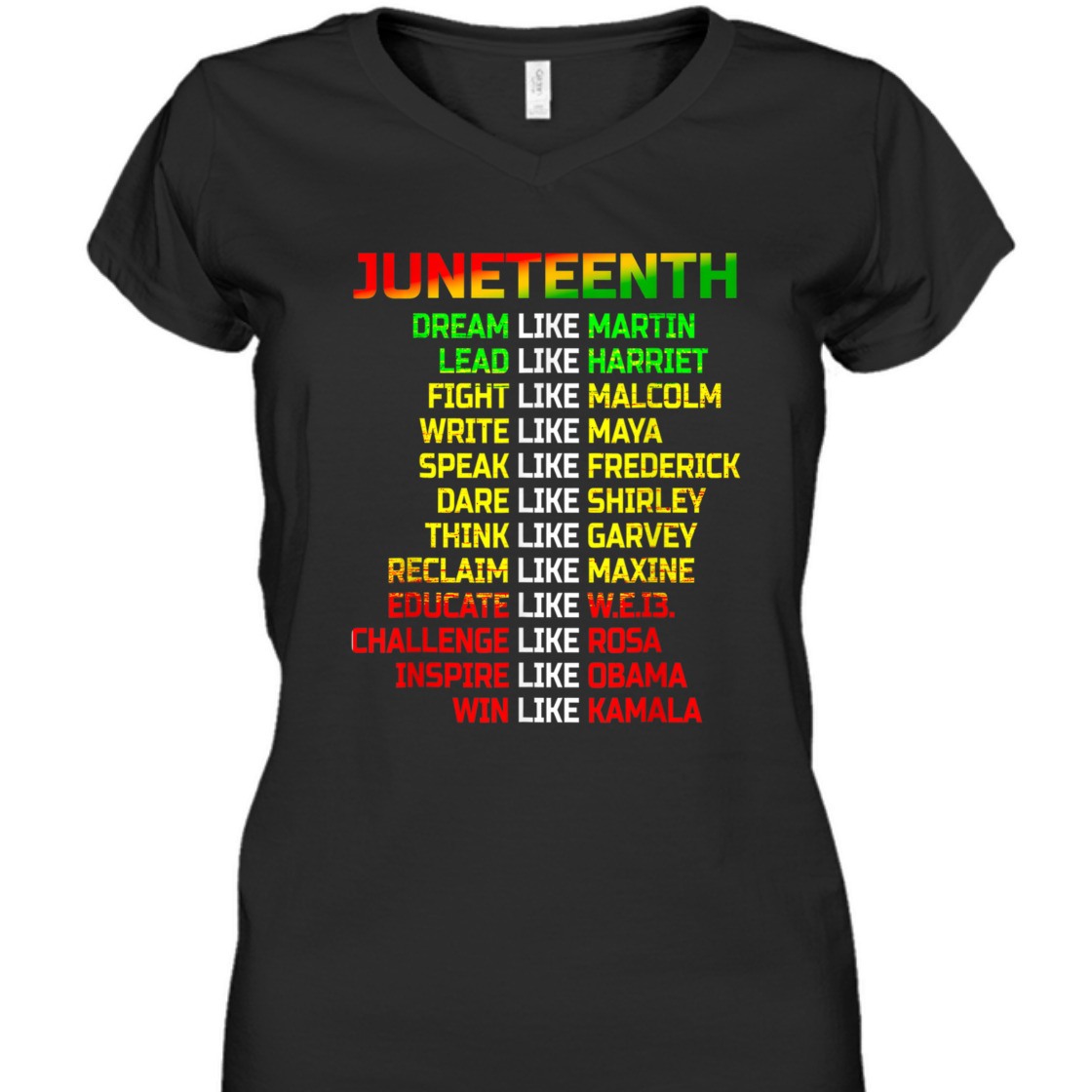 Strong Women Black Women Freeish Since 1865 Party Decorations Juneteenth T-Shirt