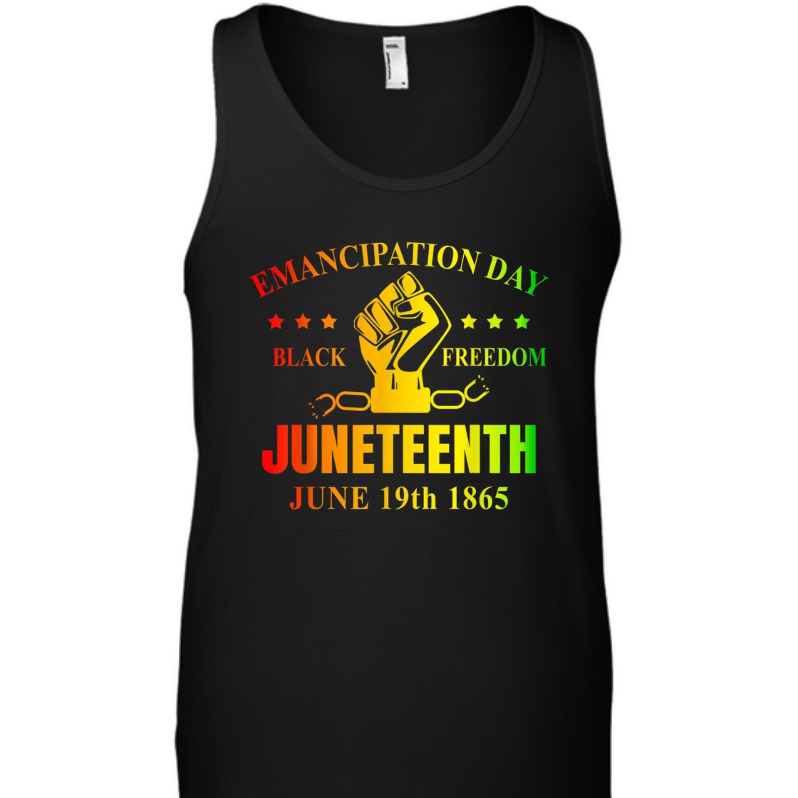 Strong Women Juneteenth June 1865 Black History African American Freedom T-Shirt