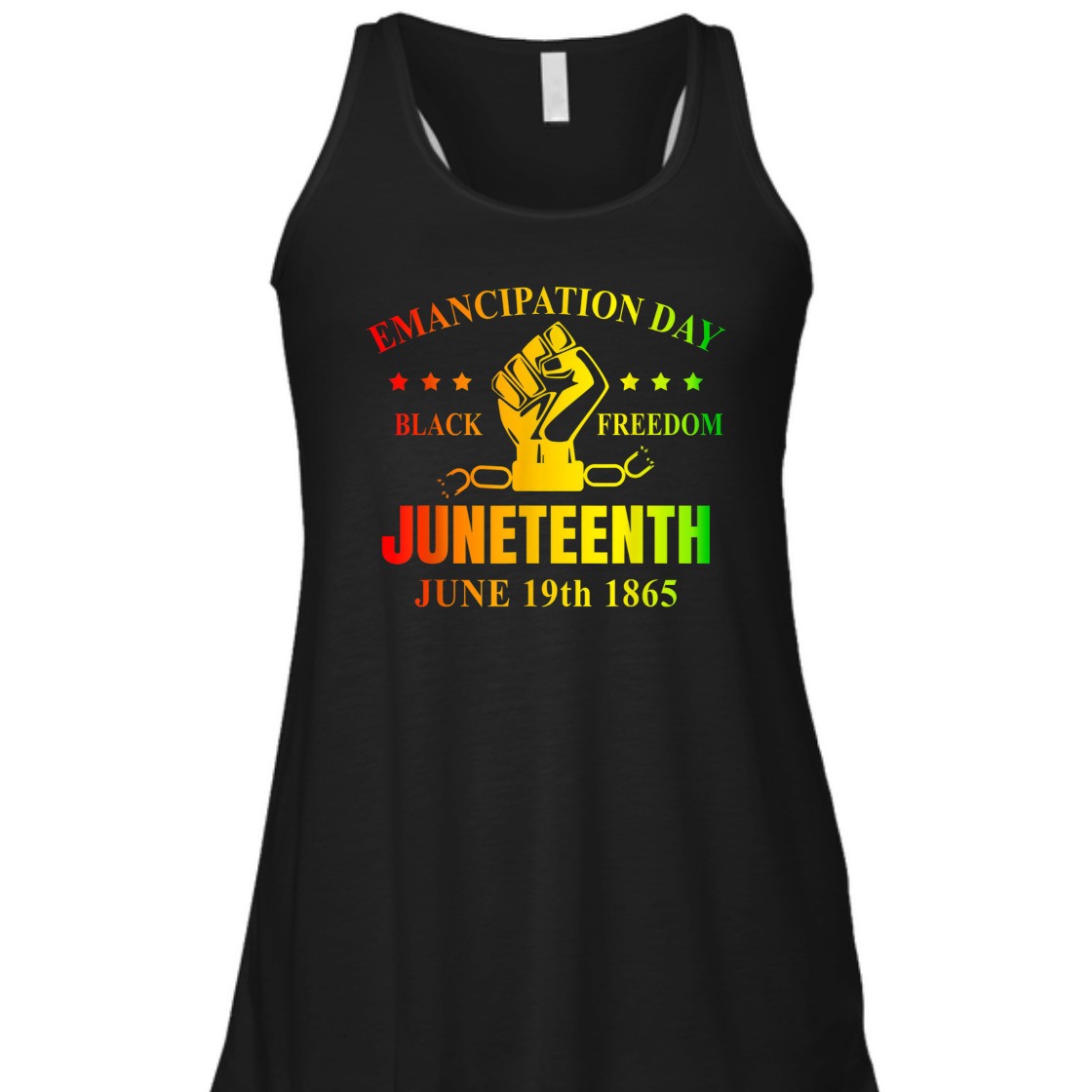 Strong Women Juneteenth June 1865 Black History African American Freedom T-Shirt