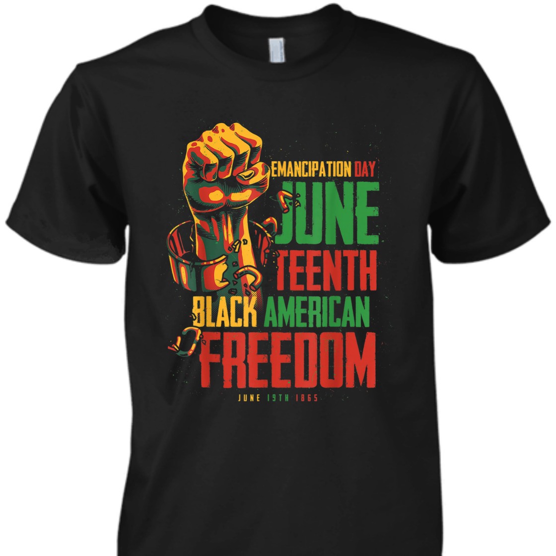 Strong Women Juneteenth African American Freedom Black Women Juneteenth T-Shirt
