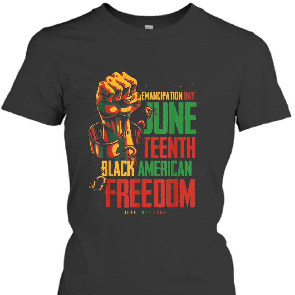Strong Women Juneteenth African American Freedom Black Women Juneteenth T-Shirt