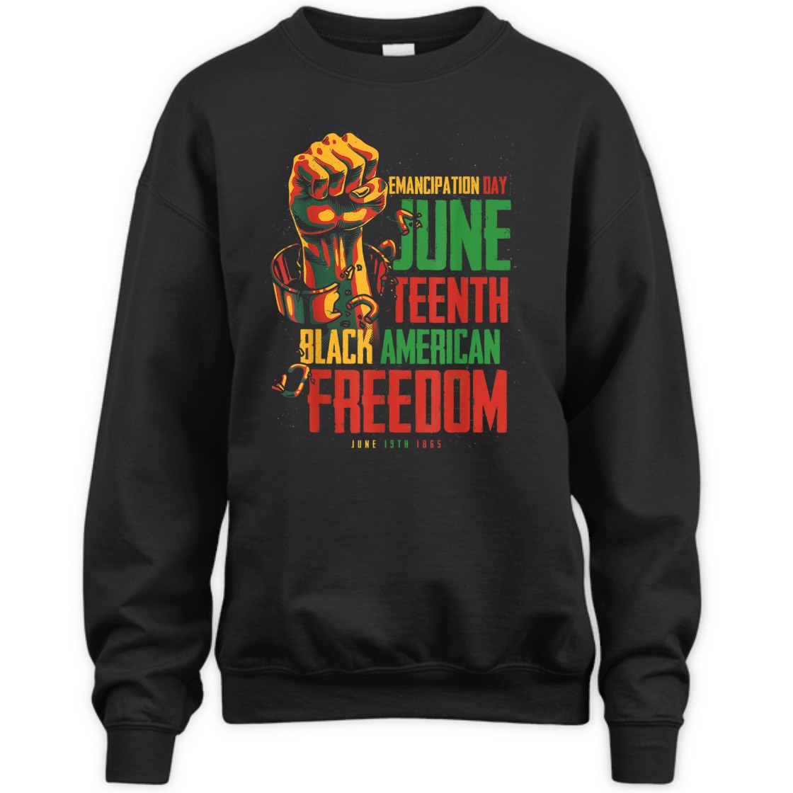 Strong Women Juneteenth African American Freedom Black Women Juneteenth T-Shirt