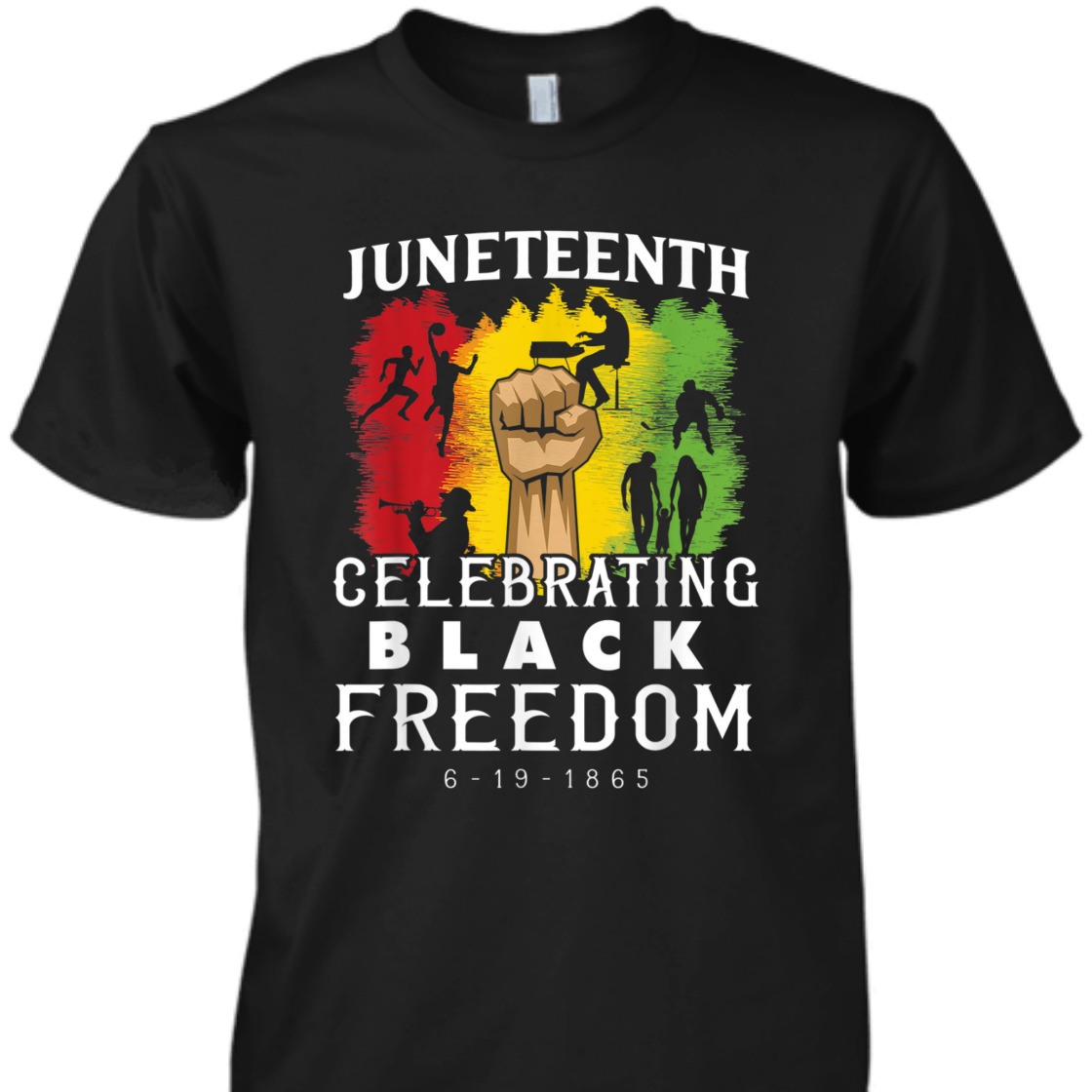 Strong Women Juneteenth Celebrate Black Freedom T-Shirt