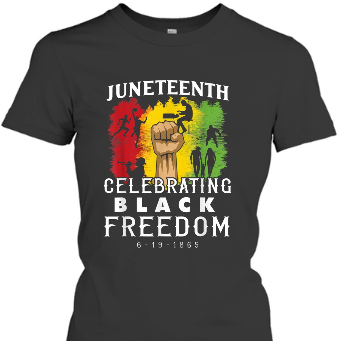 Strong Women Juneteenth Celebrate Black Freedom T-Shirt