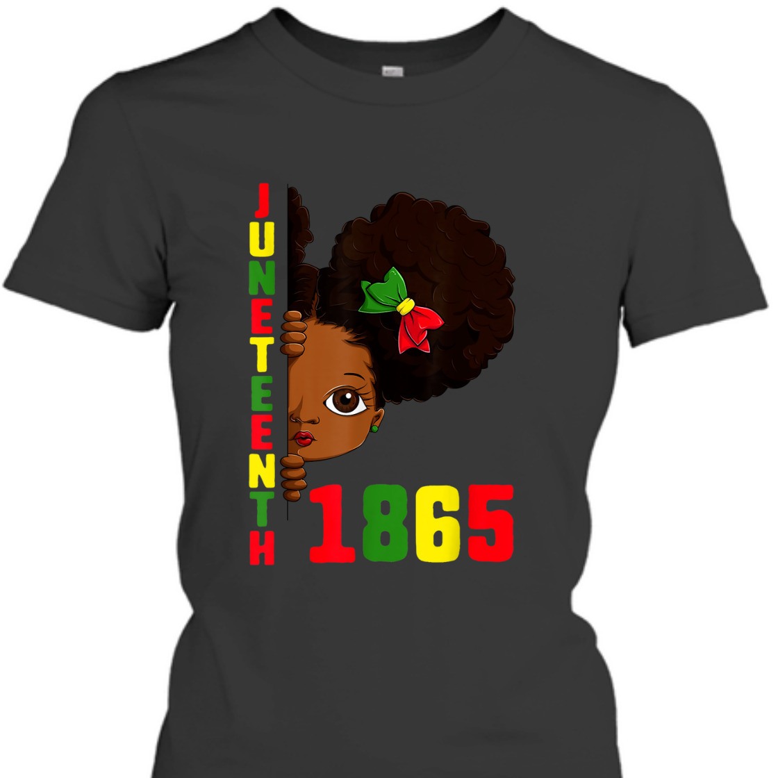 Strong Women Toddler Juneteenth Outfit Girl, Juneteenth 1865 Kids Girls T-Shirt