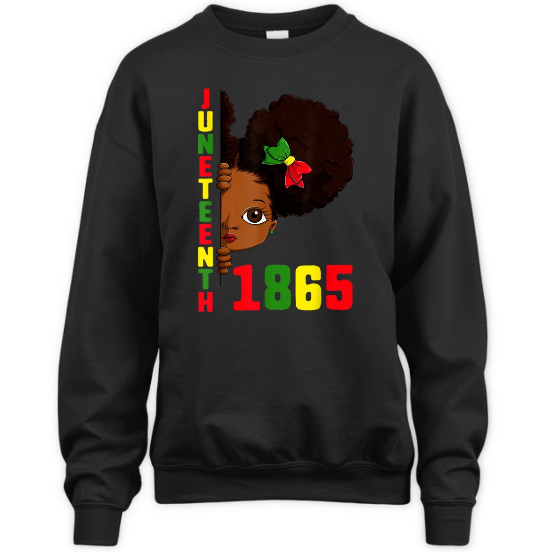 Strong Women Toddler Juneteenth Outfit Girl, Juneteenth 1865 Kids Girls T-Shirt