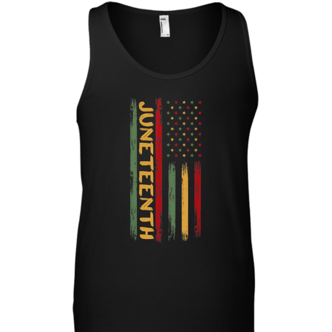 Strong Women Juneteenth In A Flag For Black USA American Fal T-Shirt