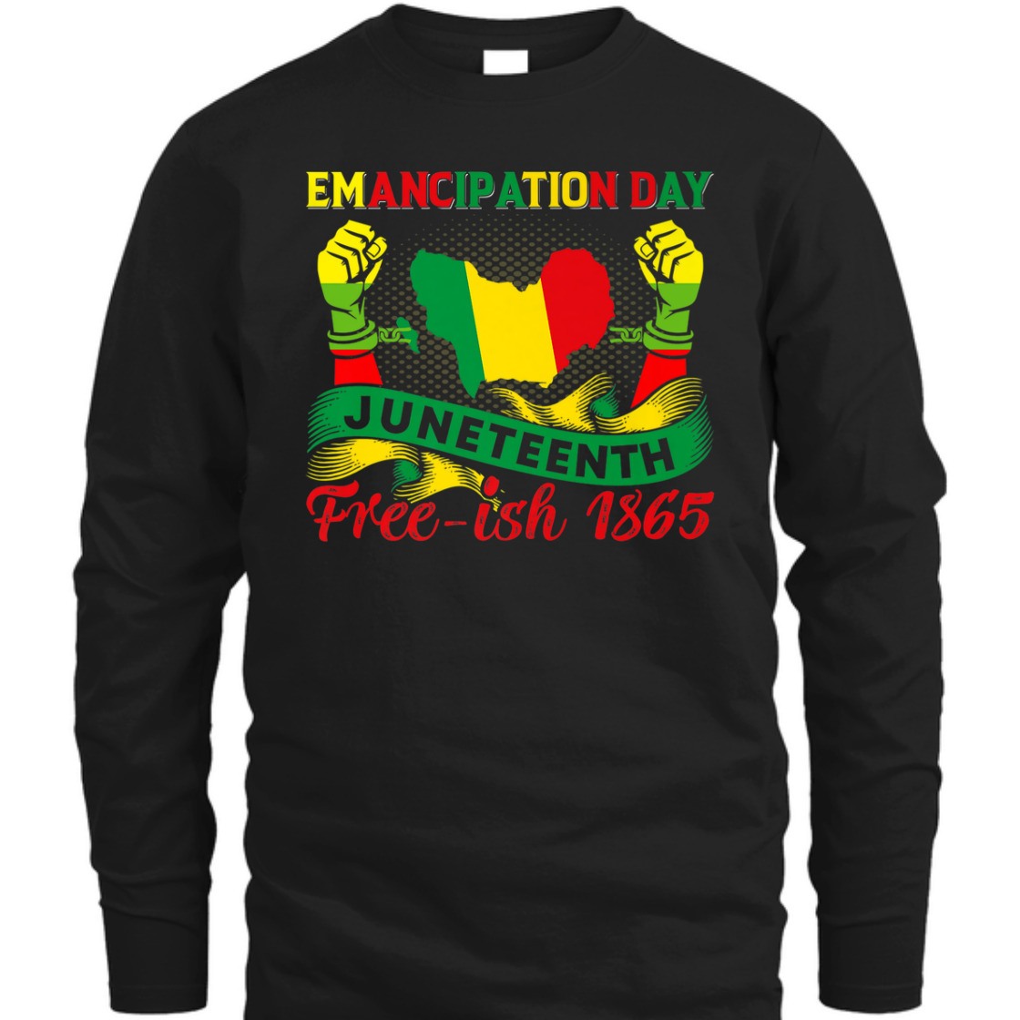 Strong Women Free-ish Since 1865 Juneteenth Emancipation Day Black Pride Premium T-Shirt