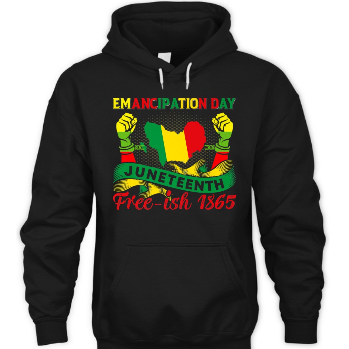 Strong Women Free-ish Since 1865 Juneteenth Emancipation Day Black Pride Premium T-Shirt