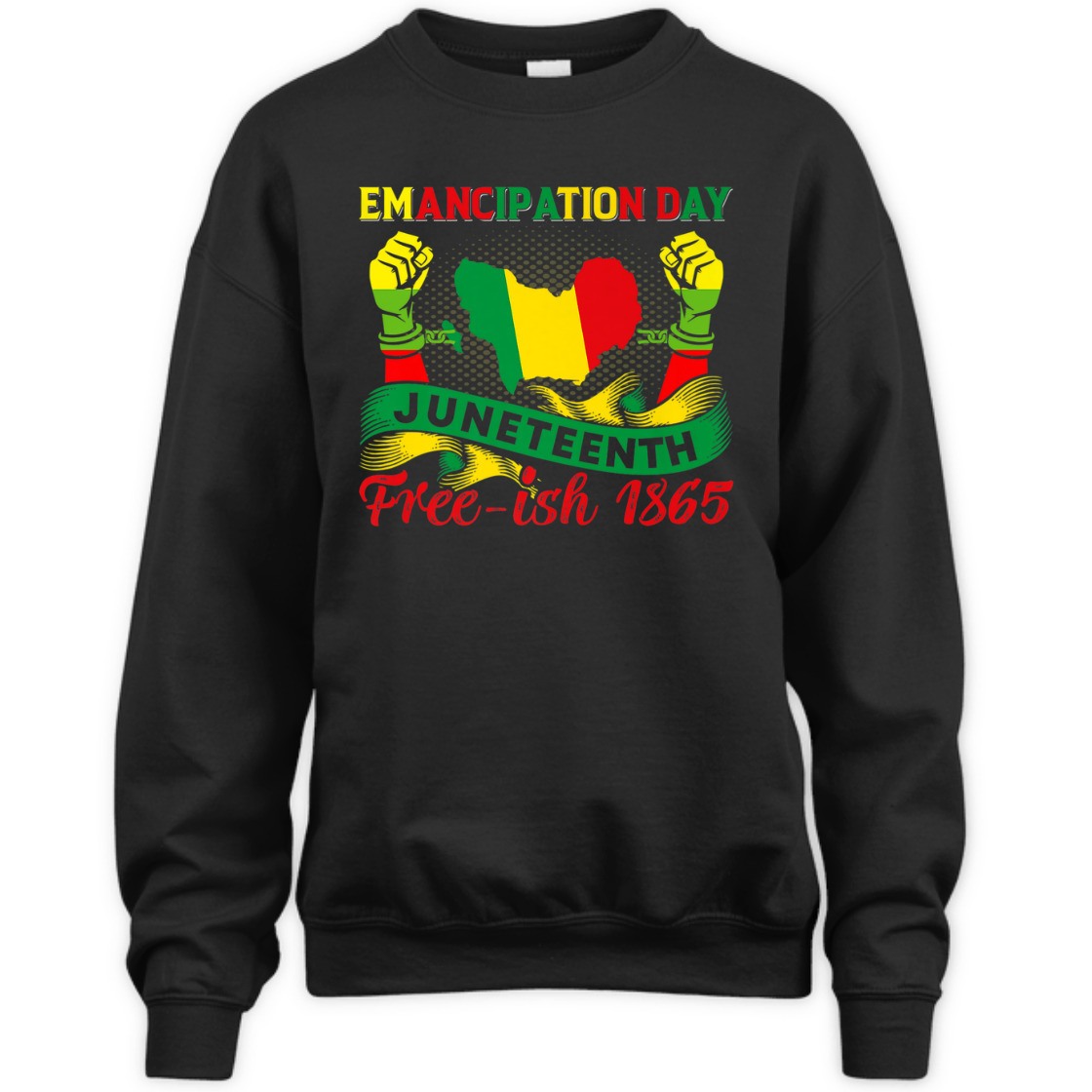 Strong Women Free-ish Since 1865 Juneteenth Emancipation Day Black Pride Premium T-Shirt