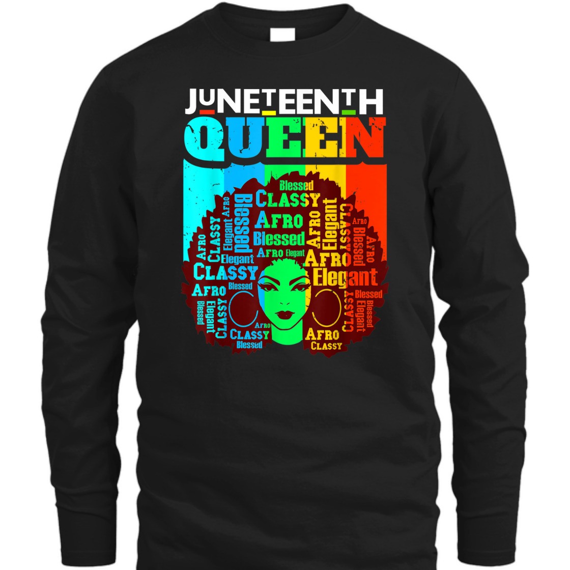Strong Women Juneteenth Black Queen Afro Melanin Girl Magic Women Girls T-Shirt Strong Women Juneteenth Black Queen Afro Melanin Girl Magic Women Girls T-Shirt