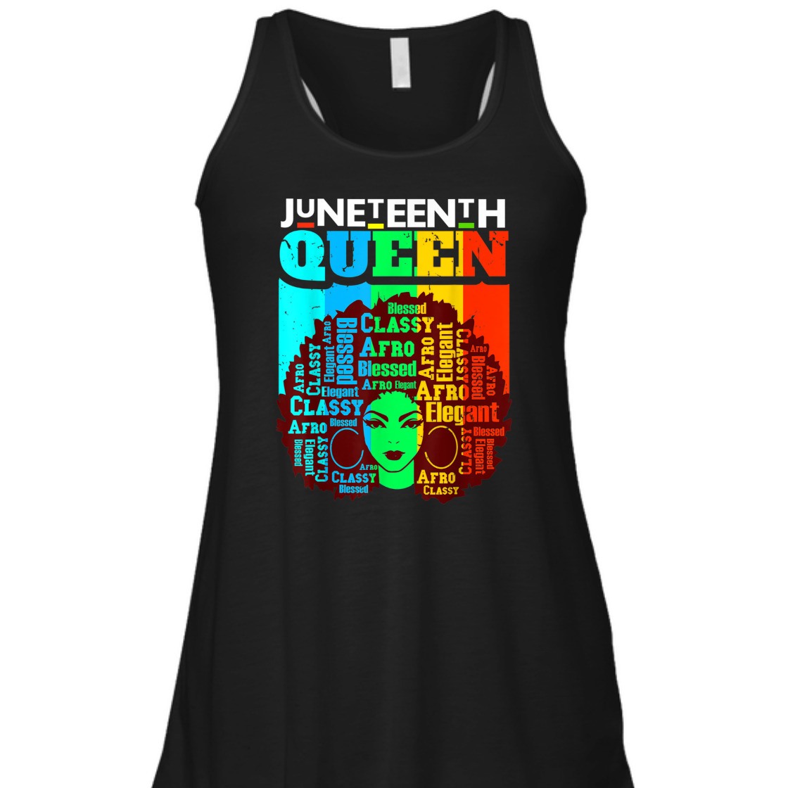 Strong Women Juneteenth Black Queen Afro Melanin Girl Magic Women Girls T-Shirt