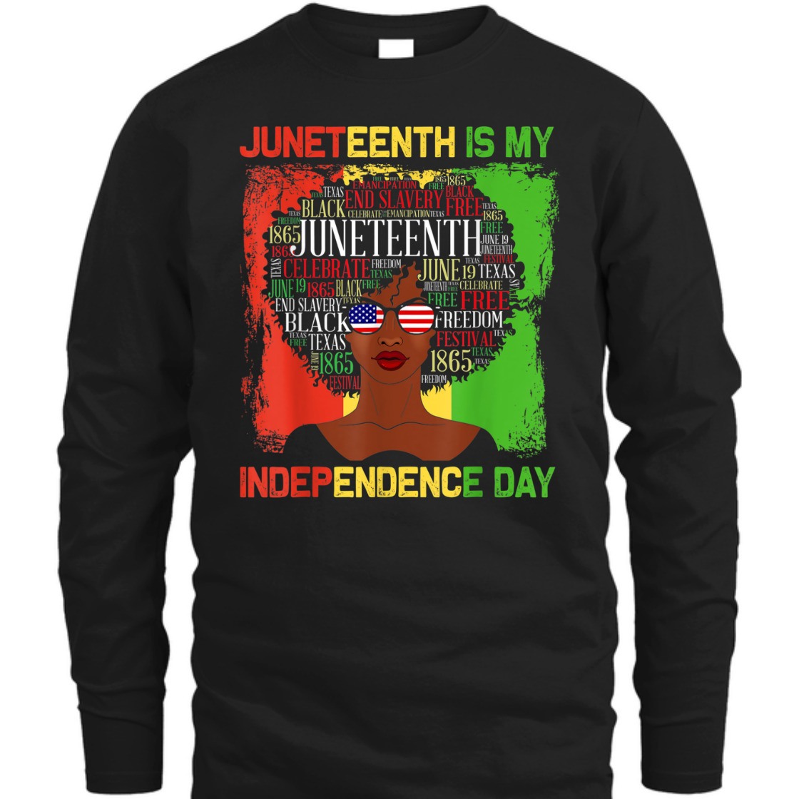 Strong Women Juneteenth Is My Independence Day Black Women 4th Of July T-Shirt Strong Women Juneteenth Is My Independence Day Black Women 4th Of July T-Shirt
