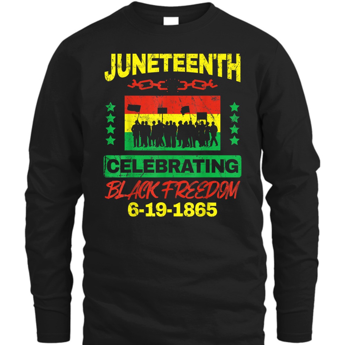 Strong Women Juneteenth June 19th Black Freedom T-Shirt