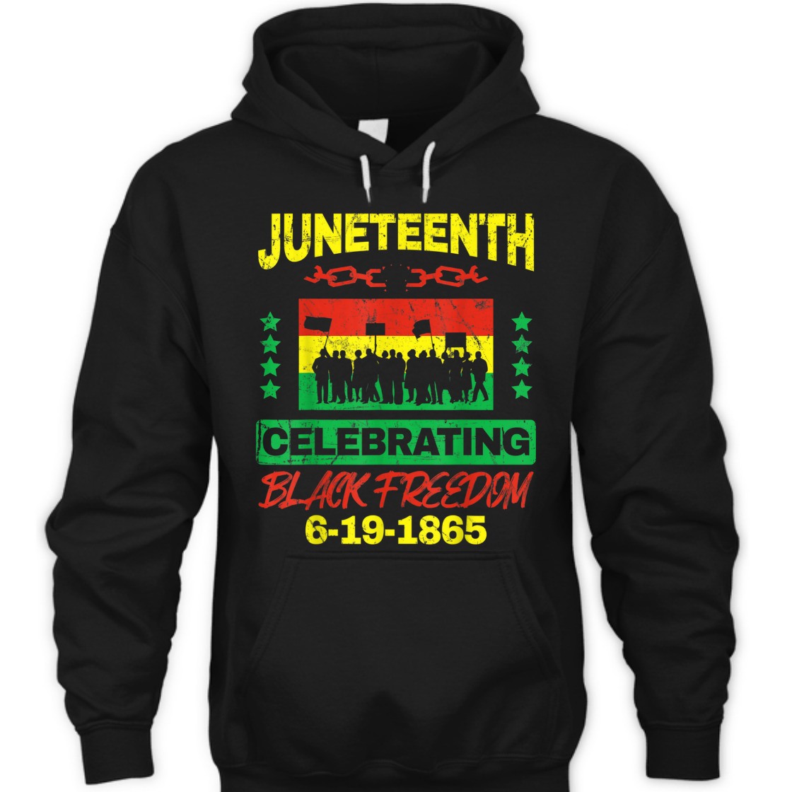 Strong Women Juneteenth June 19th Black Freedom T-Shirt