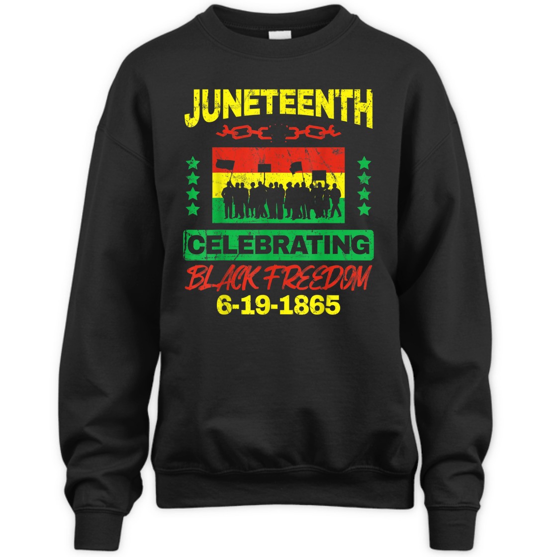 Strong Women Juneteenth June 19th Black Freedom T-Shirt