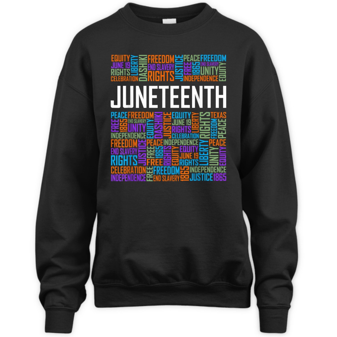 Strong Women Juneteenth Words Black History Afro American African Freedom T-Shirt