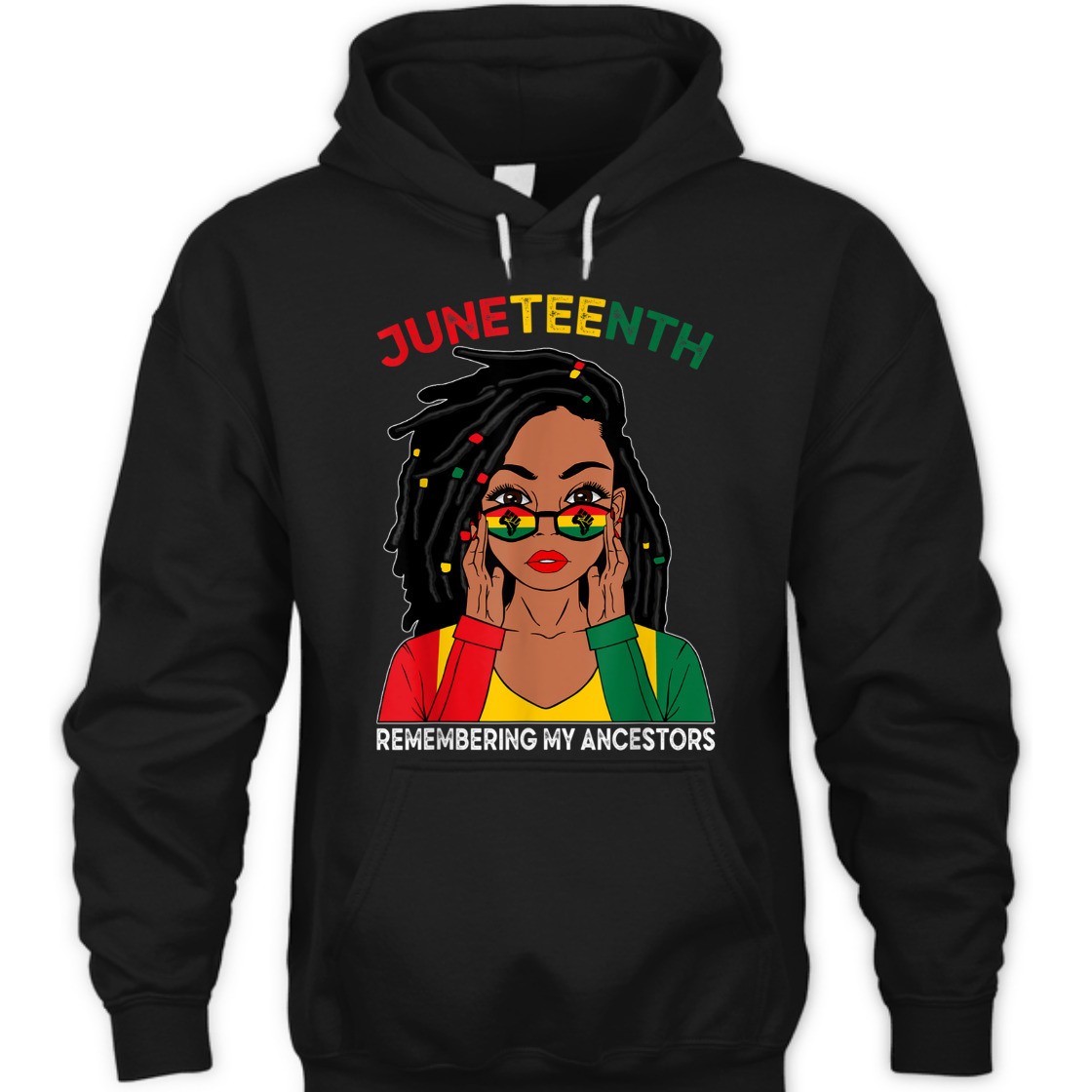 Strong Women Black Woman Remebering My Ancestors Juneteenth T-Shirt