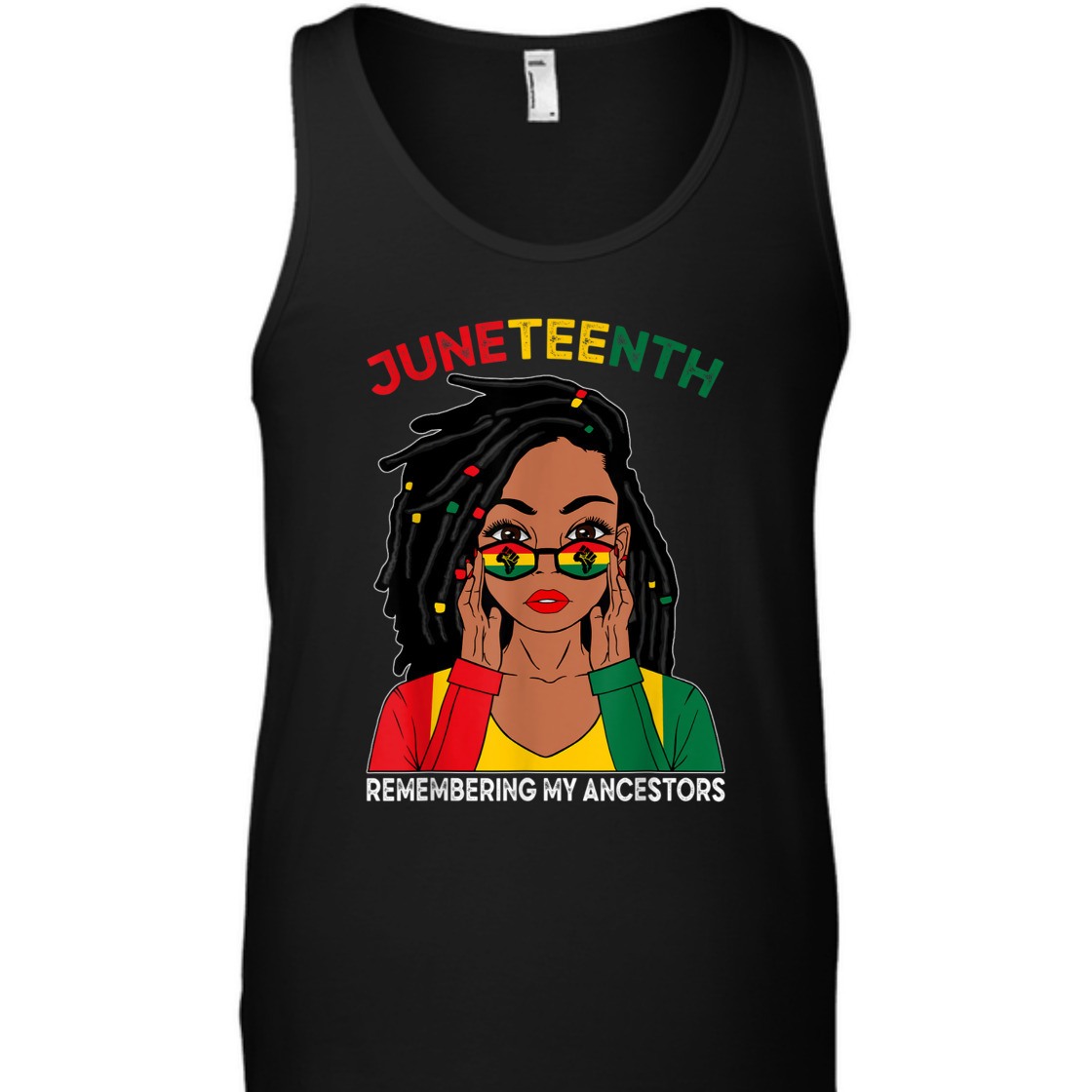 Strong Women Black Woman Remebering My Ancestors Juneteenth T-Shirt