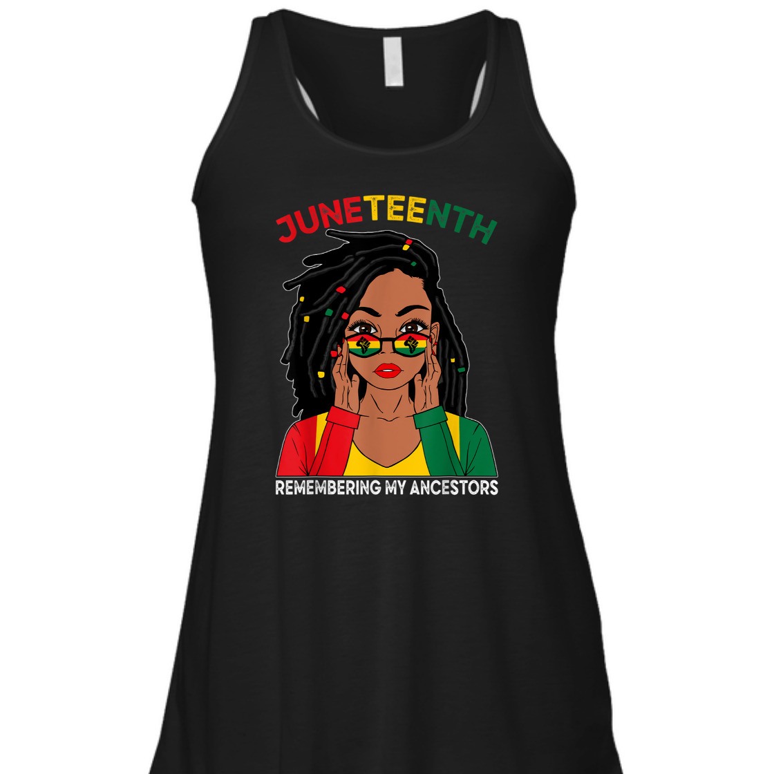 Strong Women Black Woman Remebering My Ancestors Juneteenth T-Shirt