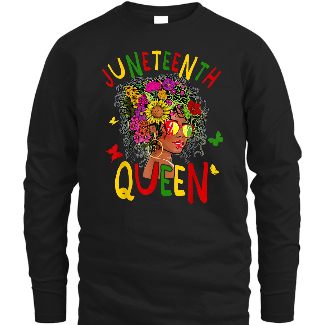 Strong Women Juneteenth Women Black Girl Black Queen History Freedom 1865 T-Shirt