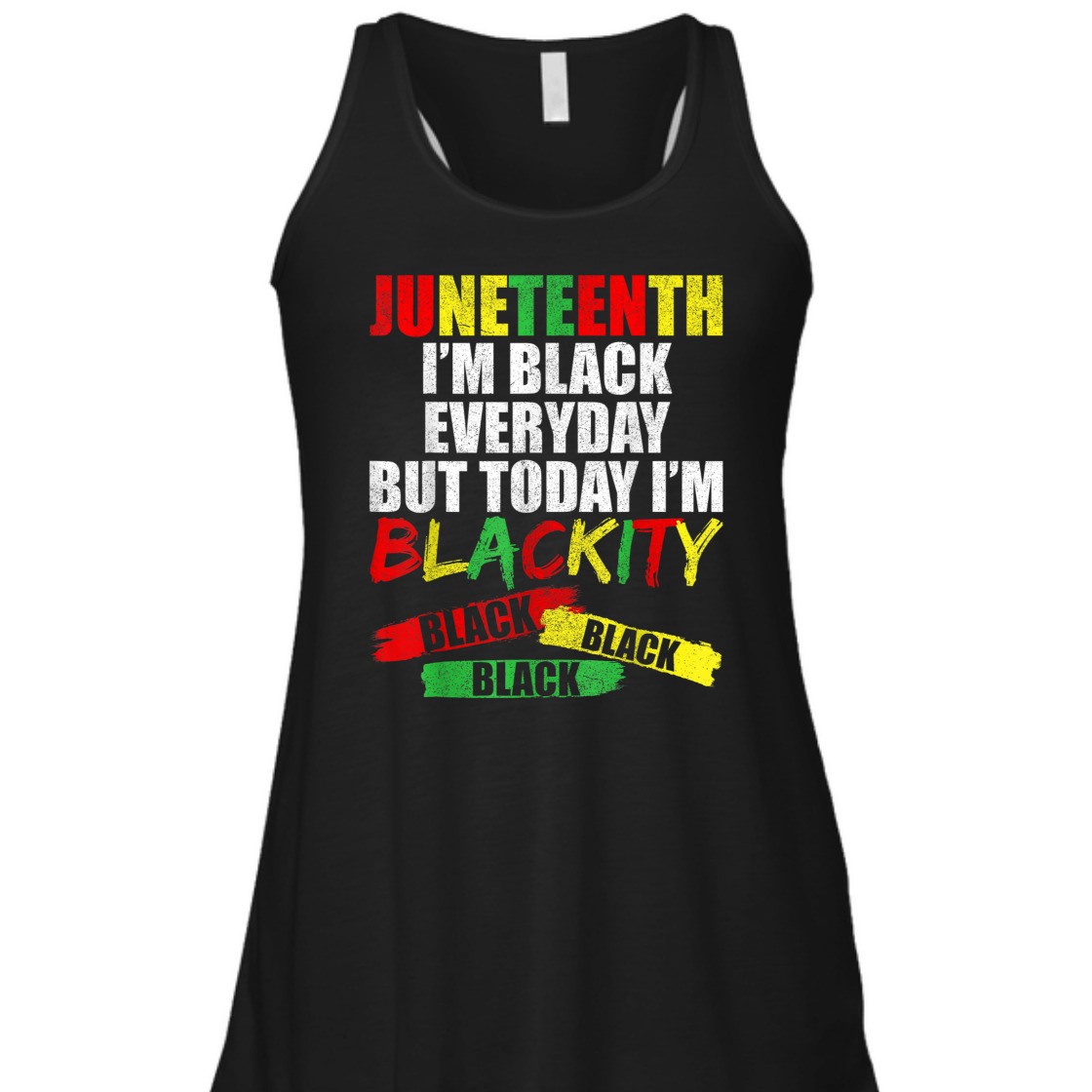 Strong Women Blackity Black Black, Juneteenth Kids T-Shirt