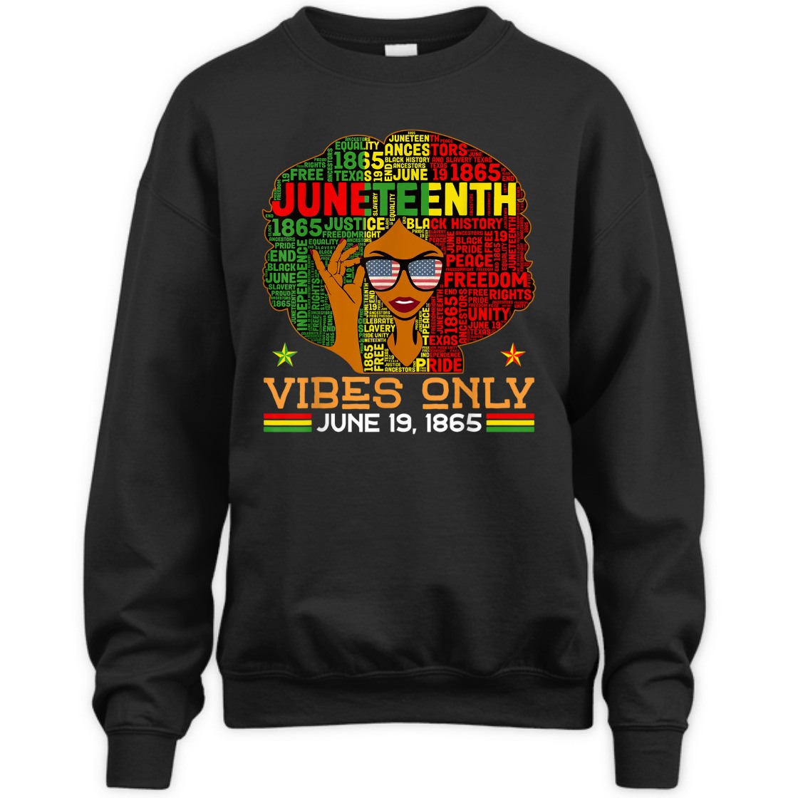 Strong Women Juneteenth Vibes Only June 19th 1865 Melanin Black Women T-Shirt Strong Women Juneteenth Vibes Only June 19th 1865 Melanin Black Women T-Shirt