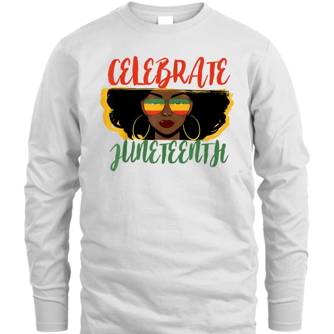 Strong Women Celebrate Juneteenth Black History Melanin T-Shirt