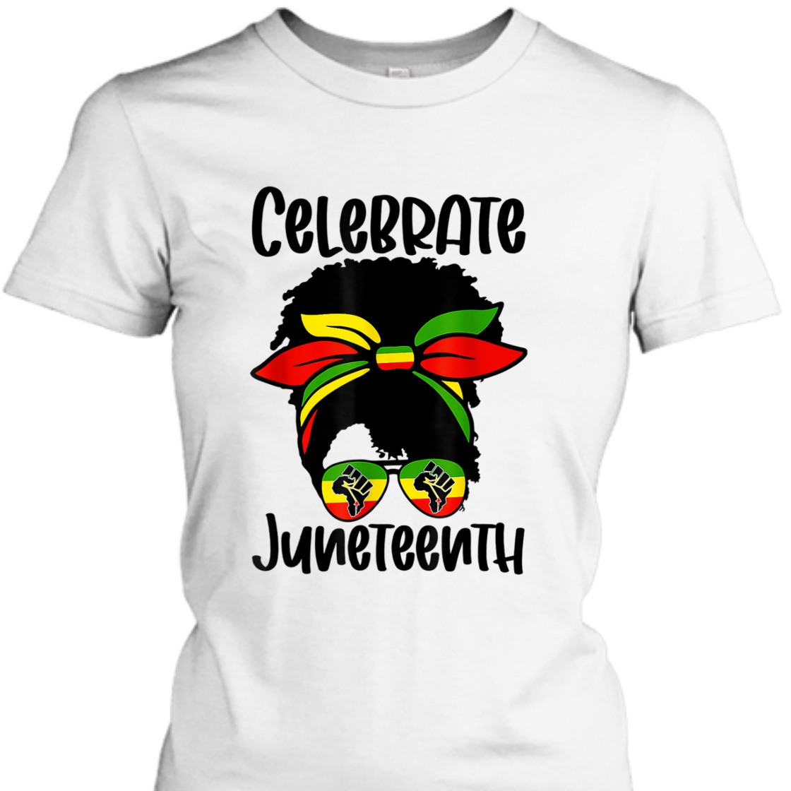 Strong Women Juneteenth Ancestors Black African American Flag Pride T-Shirt Strong Women Juneteenth Ancestors Black African American Flag Pride T-Shirt