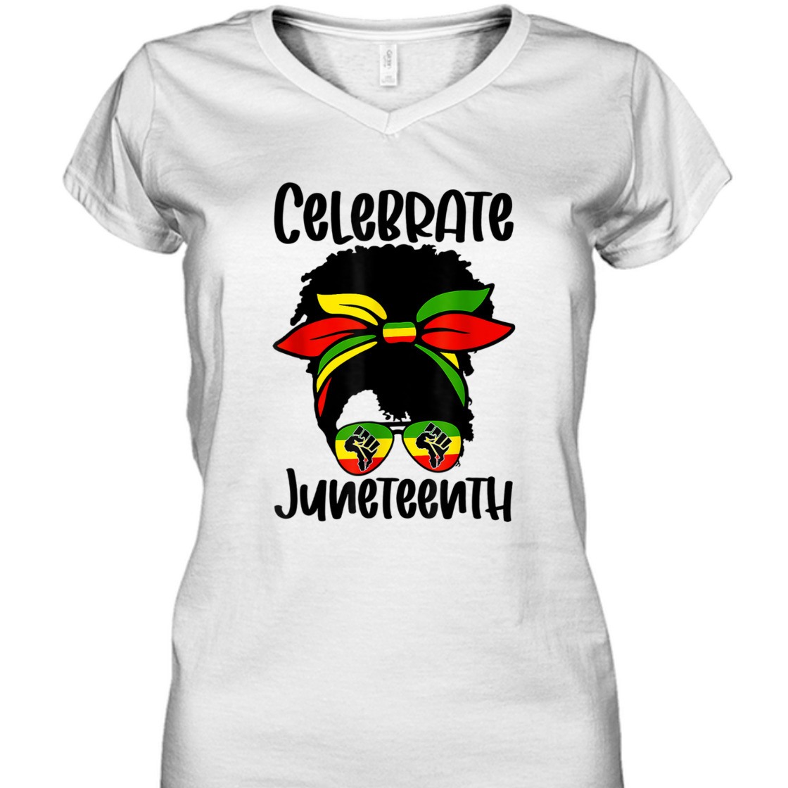 Strong Women Juneteenth Ancestors Black African American Flag Pride T-Shirt Strong Women Juneteenth Ancestors Black African American Flag Pride T-Shirt