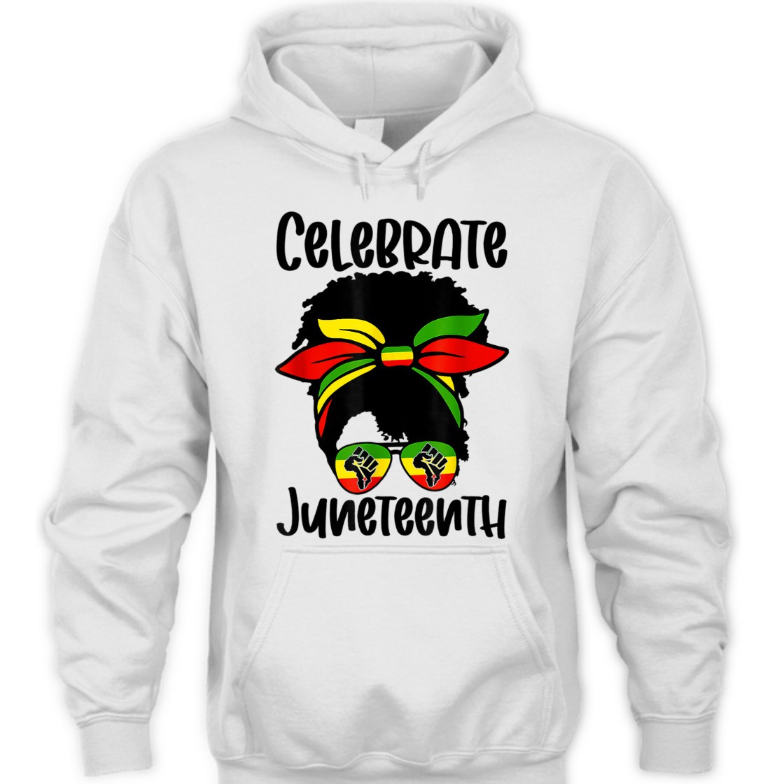 Strong Women Juneteenth Ancestors Black African American Flag Pride T-Shirt