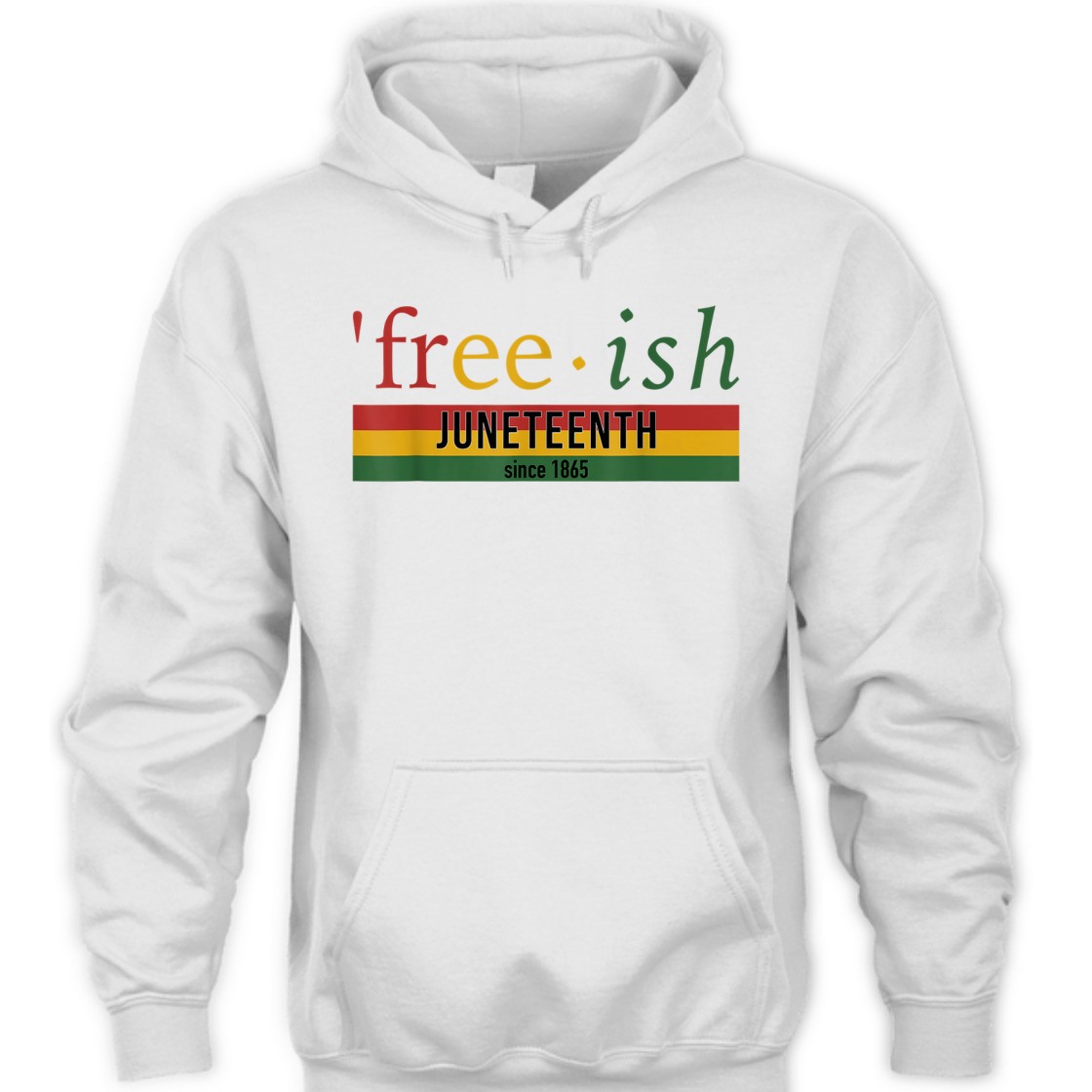 Strong Women Free-ish Since 1865 With Pan African Flag For Juneteenth T-Shirt