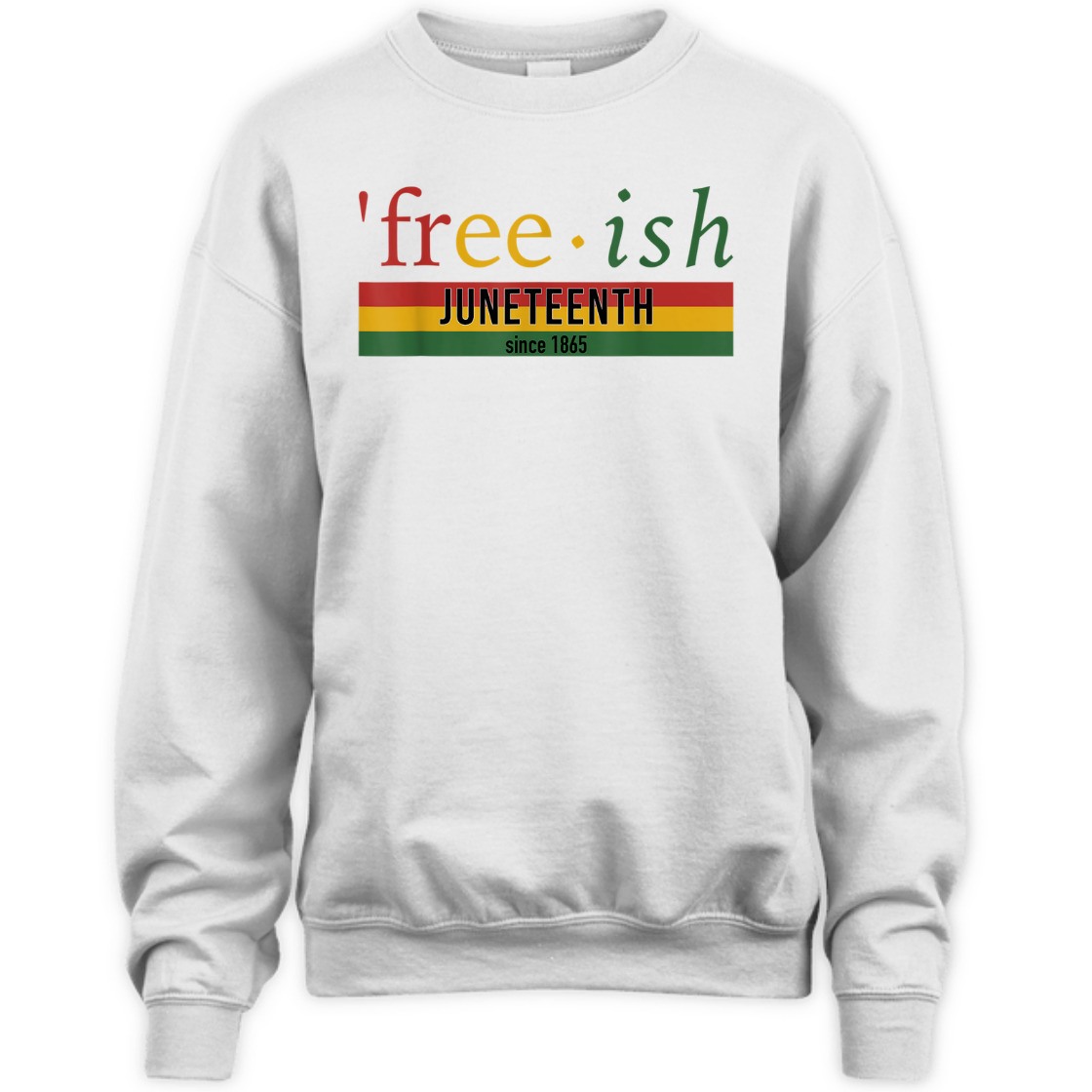 Strong Women Free-ish Since 1865 With Pan African Flag For Juneteenth T-Shirt