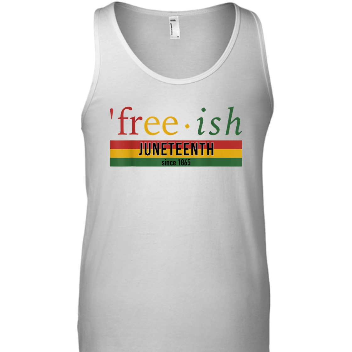 Strong Women Free-ish Since 1865 With Pan African Flag For Juneteenth T-Shirt Strong Women Free-ish Since 1865 With Pan African Flag For Juneteenth T-Shirt