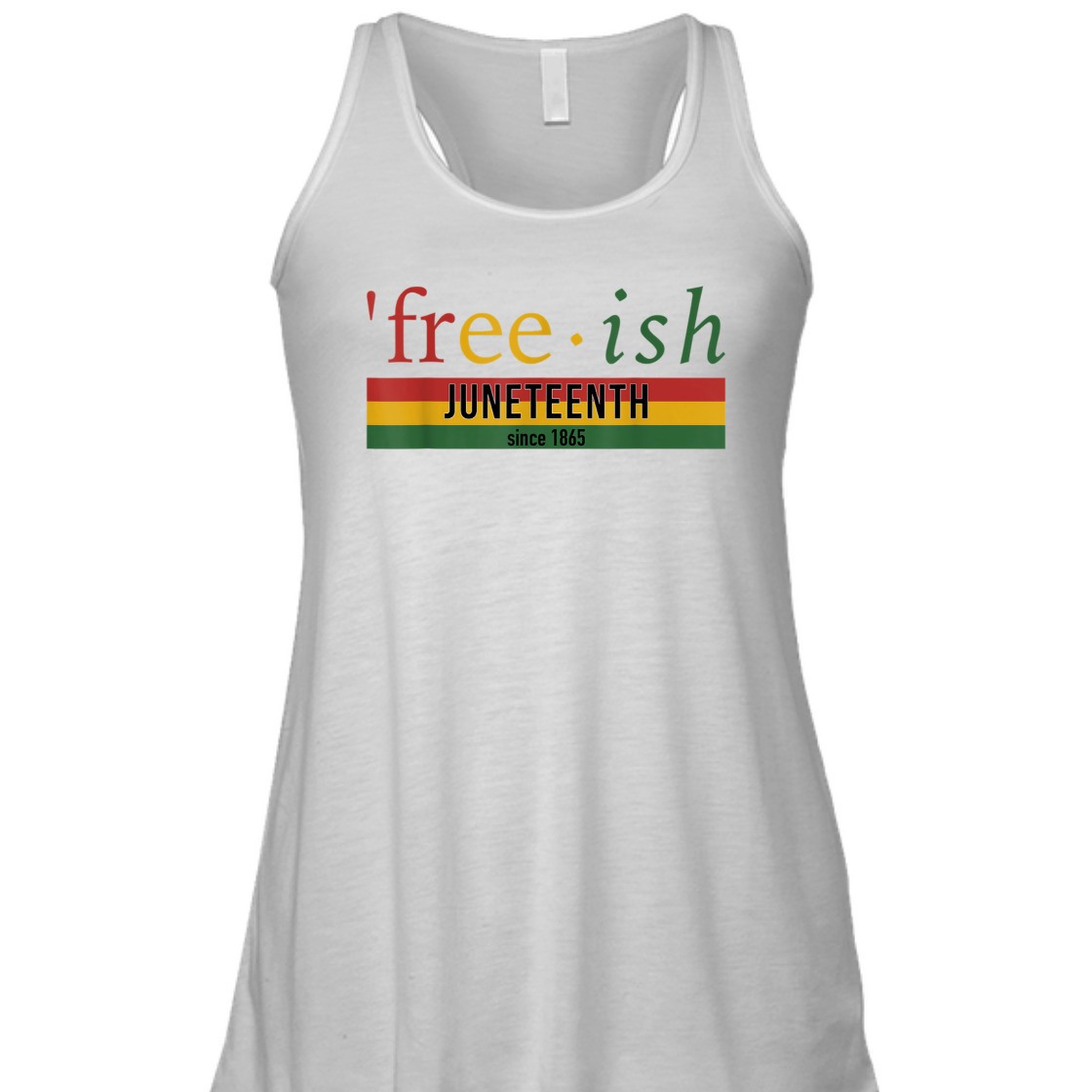Strong Women Free-ish Since 1865 With Pan African Flag For Juneteenth T-Shirt