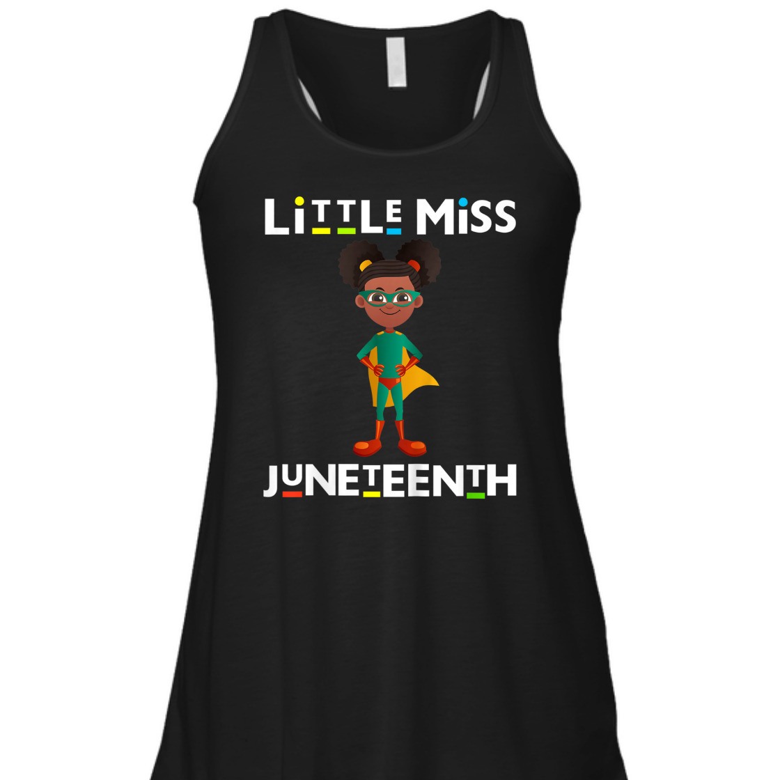 Strong Women Kids Little Miss Juneteenth Black Girl Melanin Cute Toddler Girls T-Shirt
