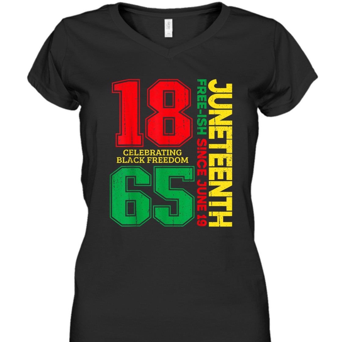 Strong Women Juneteenth Free-ish Celebrating Black Freedom T-Shirt