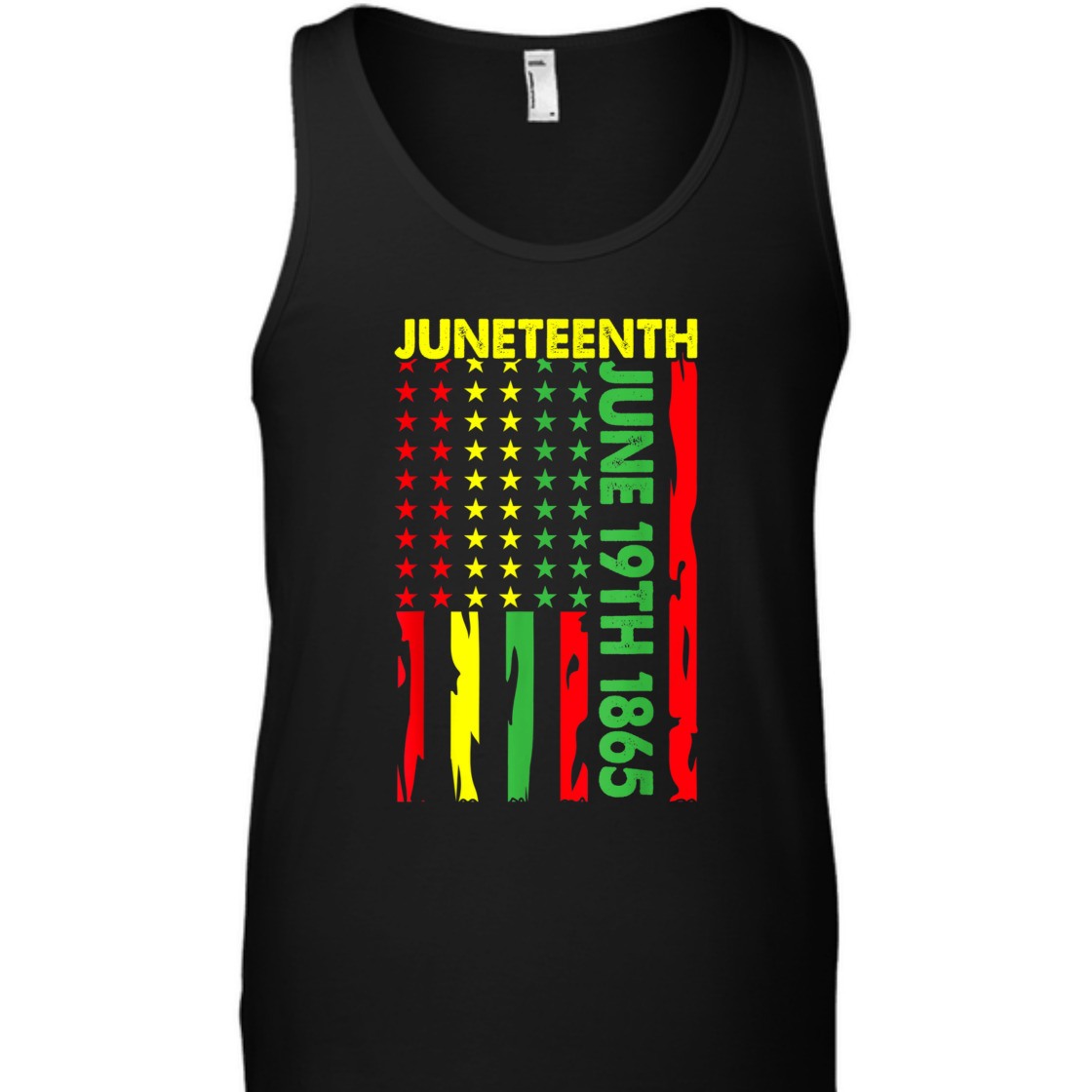 Strong Women Juneteenth June 19th, 1865 Pan African Flag FreeIsh T-Shirt
