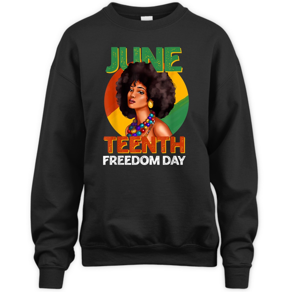 Strong Women Juneteenth Freedom Day 1865 African Woman United States USA T-Shirt