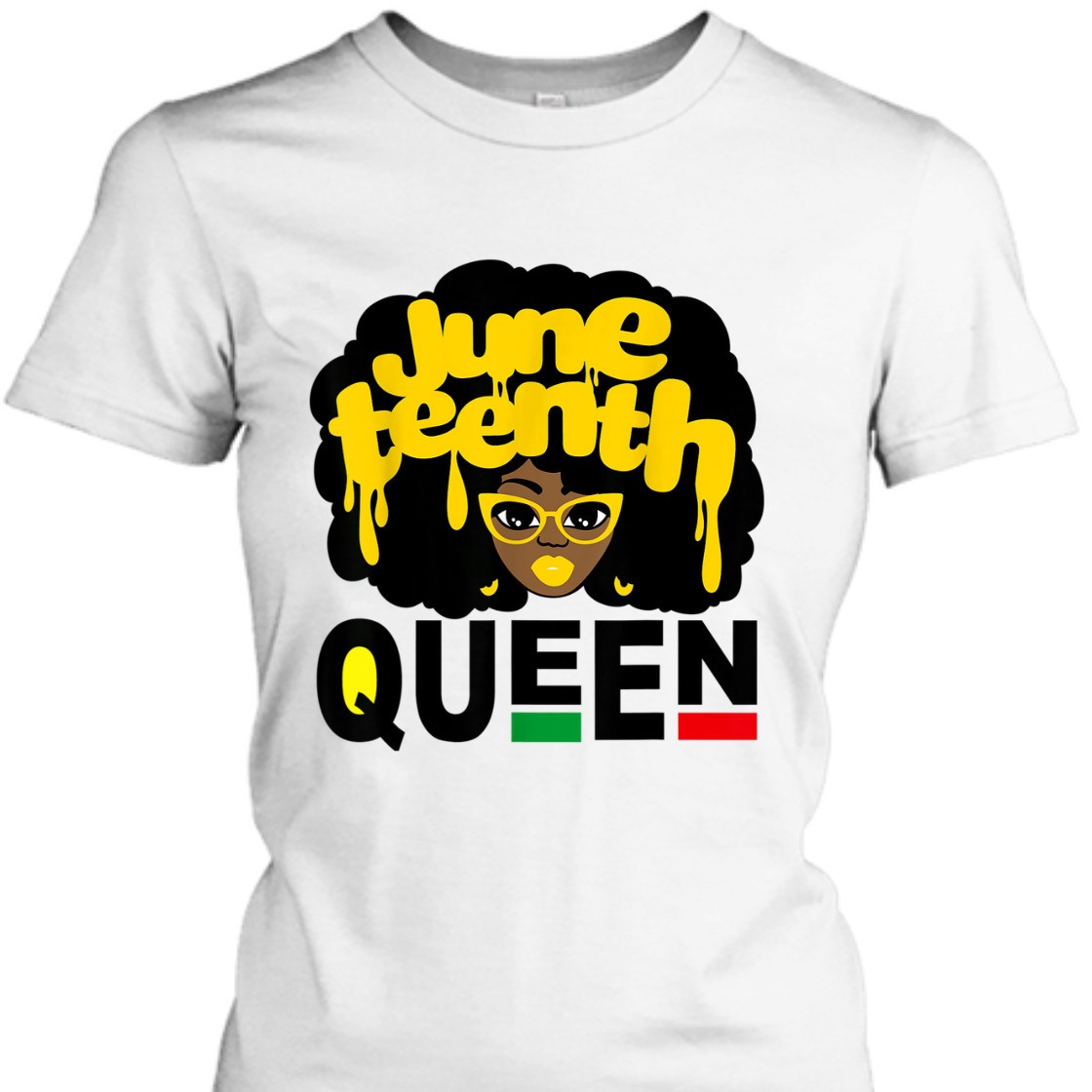 Strong Women Black Queen Afro Unapologetically African Melanin Girl Dope Juneteenth T-Shirt