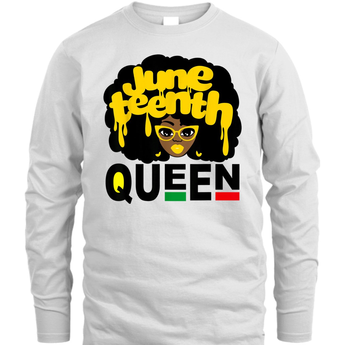 Strong Women Black Queen Afro Unapologetically African Melanin Girl Dope Juneteenth T-Shirt