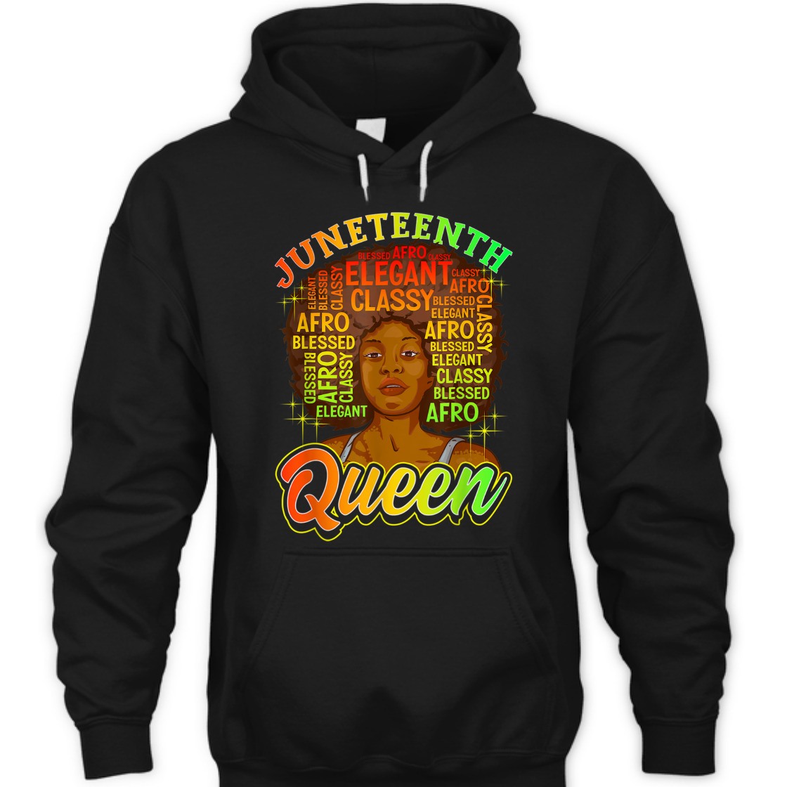 Strong Women Juneteenth Women Juneteenth Shirts Natural Afro Queen T-Shirt Strong Women Juneteenth Women Juneteenth Shirts Natural Afro Queen T-Shirt
