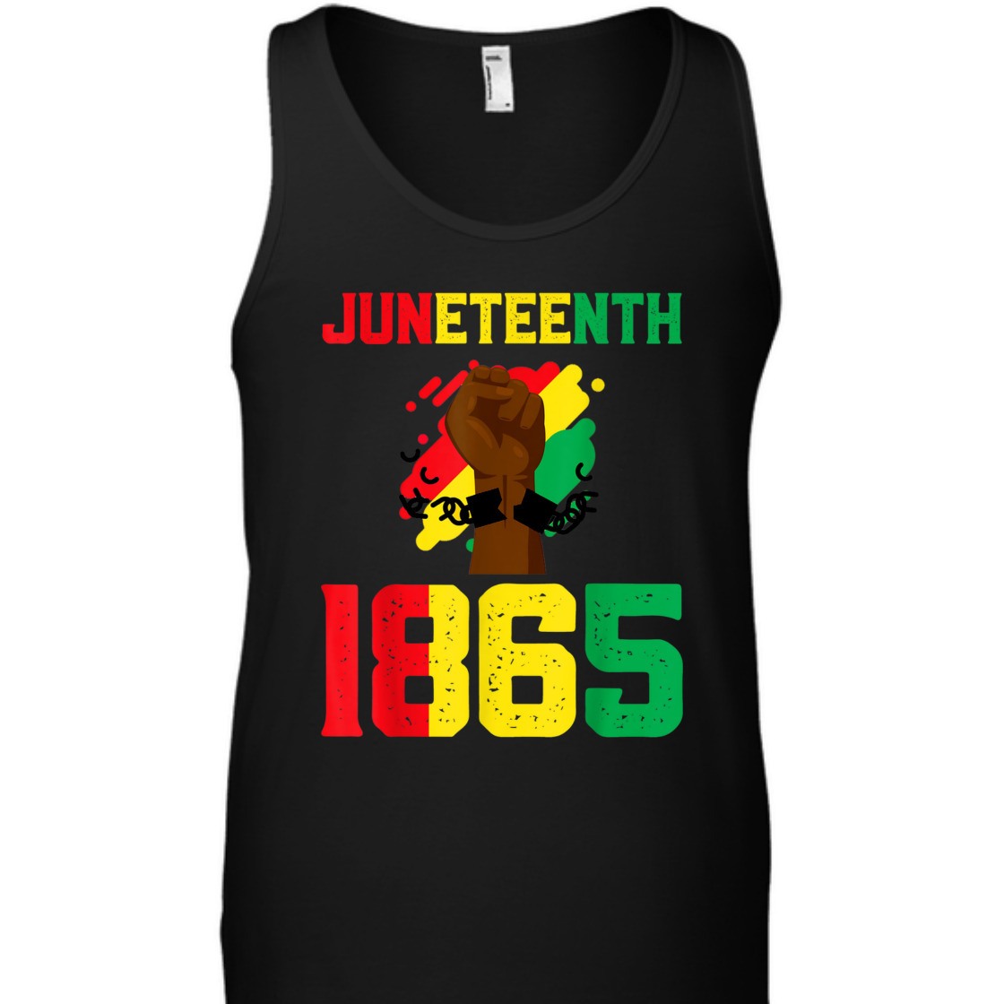 Strong Women Juneteenth Black Proud African American Flag Freedom Vintage T-Shirt