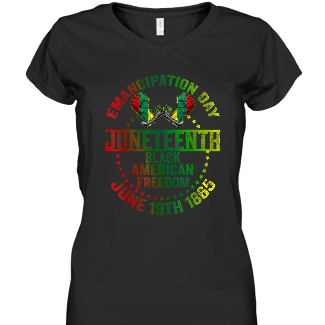 Strong Women Juneteenth Freedom Day Emancipation Proclamation Mens Womens T-Shirt
