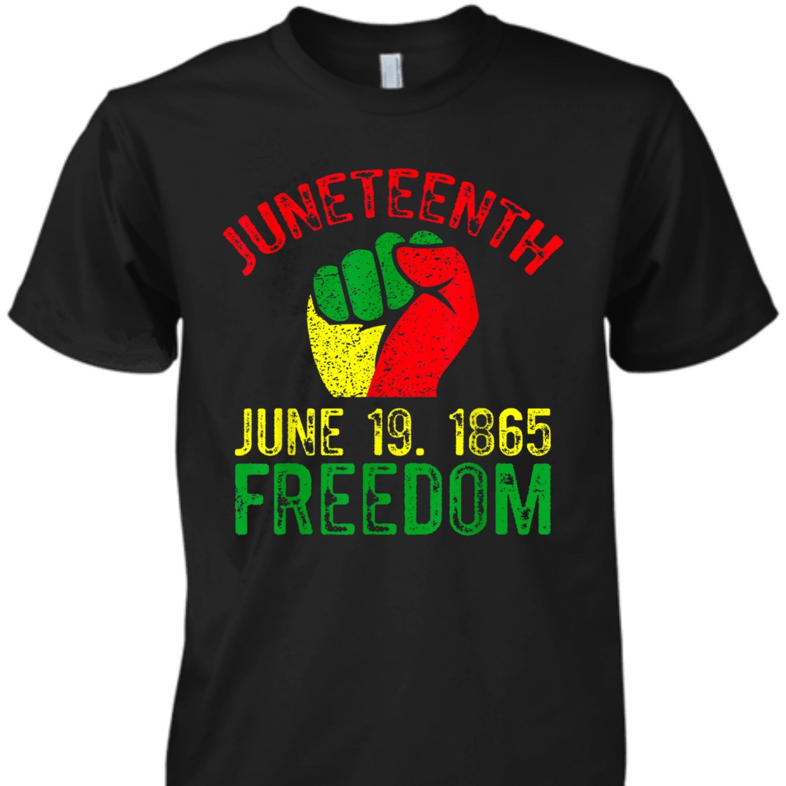 Strong Women Juneteenth June 19 1865 Freedom T-Shirt