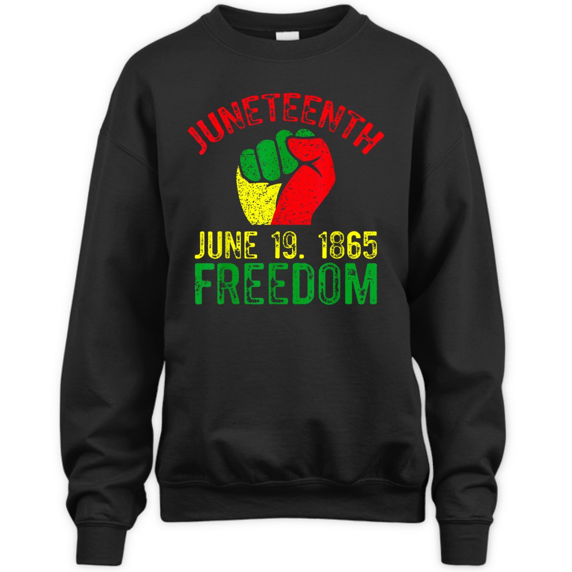 Strong Women Juneteenth June 19 1865 Freedom T-Shirt