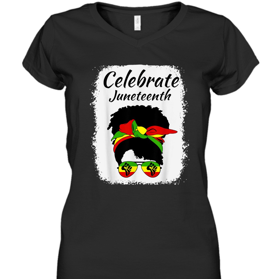 Strong Women Juneteenth Black Freedom Independence Day T-Shirt