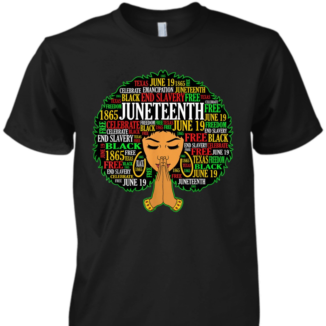 Strong Women Black Freedom Independence Day Juneteenth T-Shirt